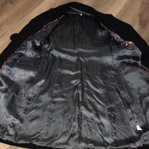 JCREW black structured crepe wool lady day coat - Picture 7 of 13